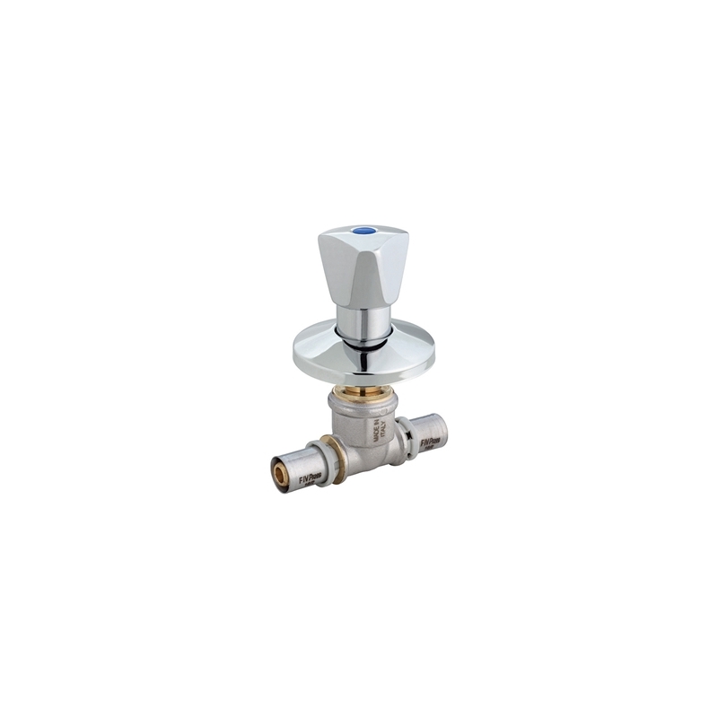 Valvola Da Incasso Sottointonaco Con Volantino - 16 X 16 354-5007-16