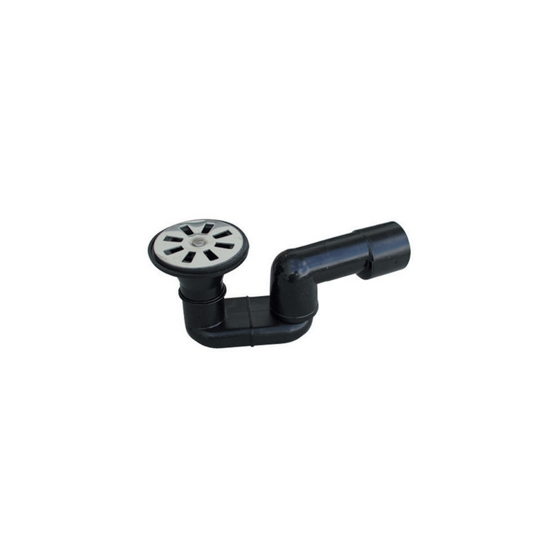Sifone Doccia Pehd Nero Saldabile Con Uscita 40 Valsir 360-700049