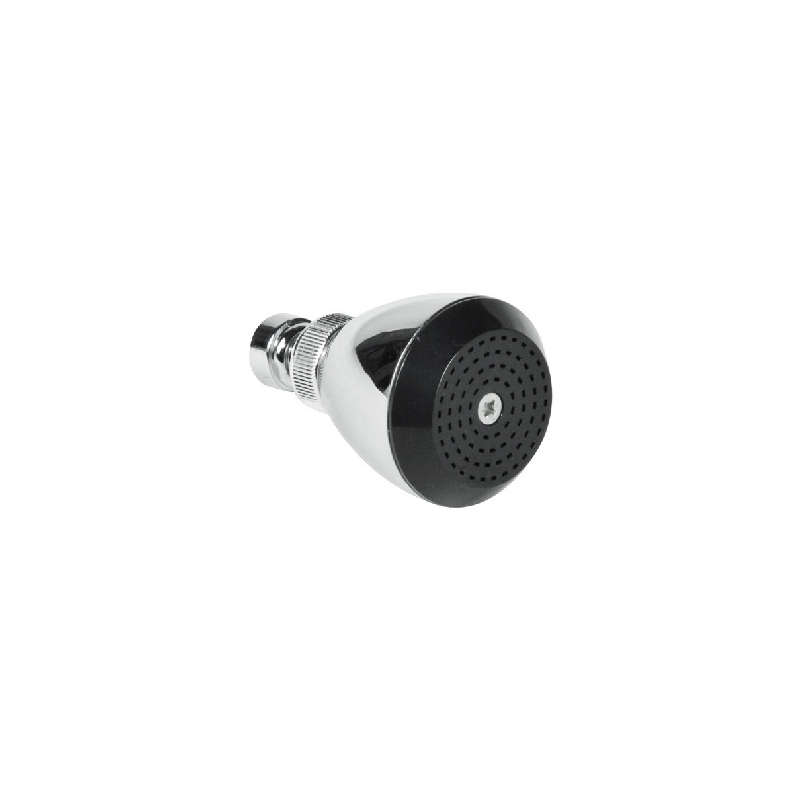 Soffione Oscar Con Griglia Nera - Cromo 110-1212