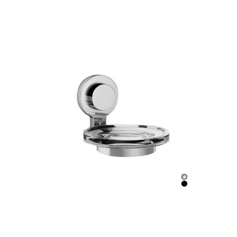 Porta Sapone Serie Kissy - Nero Cm 11 X H.9,2 X 13,8 121-LK001-NE