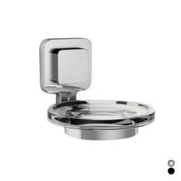 Porta Sapone Serie Kara - Cromo Cm 11 X H.9,2 X 13,8 121-LR001-CR