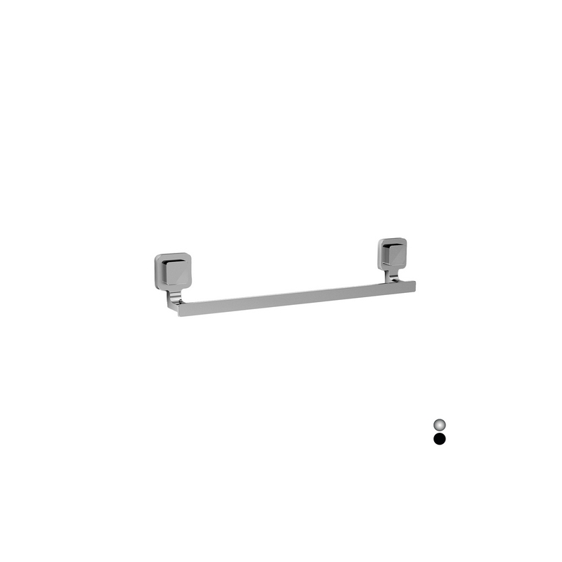 Portasalviette Asta Quadra Kara - Nero Cm 30 121-LR008-NE30