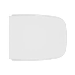 Sedile Wc Per Delta Vaso Prisma Forma 3 - Bianco - Cerniera A Passanti 111-22DPR-33