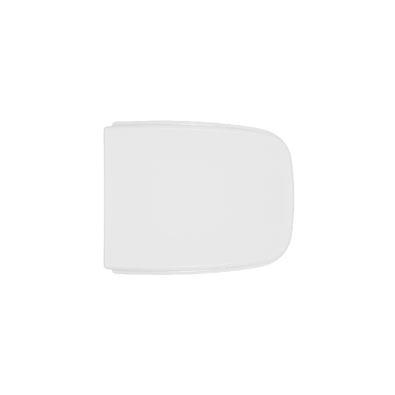Sedile Wc Per Delta Vaso Prisma Forma 3 - Bianco - Cerniera A Passanti 111-22DPR-33