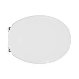 Sedile Wc Per Eos Vaso Stylon Forma 1 - Bianco - Cerniere A Passanti 111-22EST-33