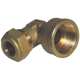 Gomito A 90° O-ring Femmina Tiemme Gas - 1/2 X 12 -conf 303-1355-K0412