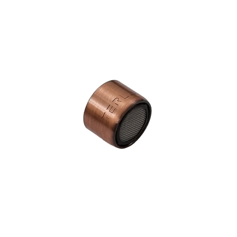 Aeratore In Ottone Con Filtro Femmina 22x1 - F 22x1 - Ramato 126-K204-22RA