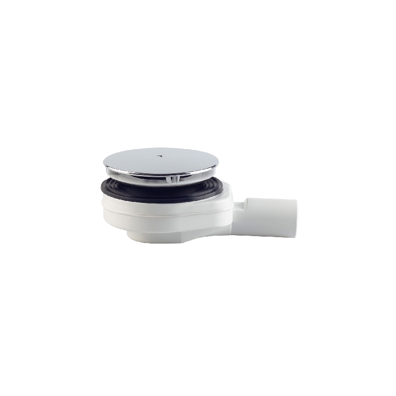Piletta Sifonata In Pp Per Piatti Doccia Foro D. 90 Concita - D. 115x40 Con Griglia D.118 370-T6721-0716