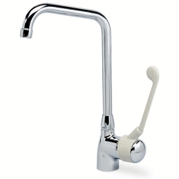 Monocomando Pesante 340 Mm C/leva Antiurto - Cromo 242-R867