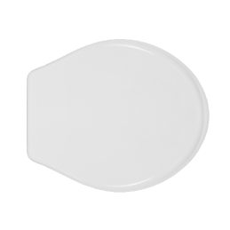 Sedile Wc Per Disegno Ceramica Vaso Paolina Forma 2 - Bianco - Cerniere A Passanti 111-22DIP-33