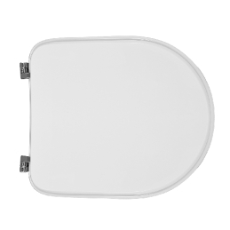 Sedile Wc Per Gsi Vaso City Pro Forma 7 - Bianco - Cerniere C Espansion 111-22GCP-66