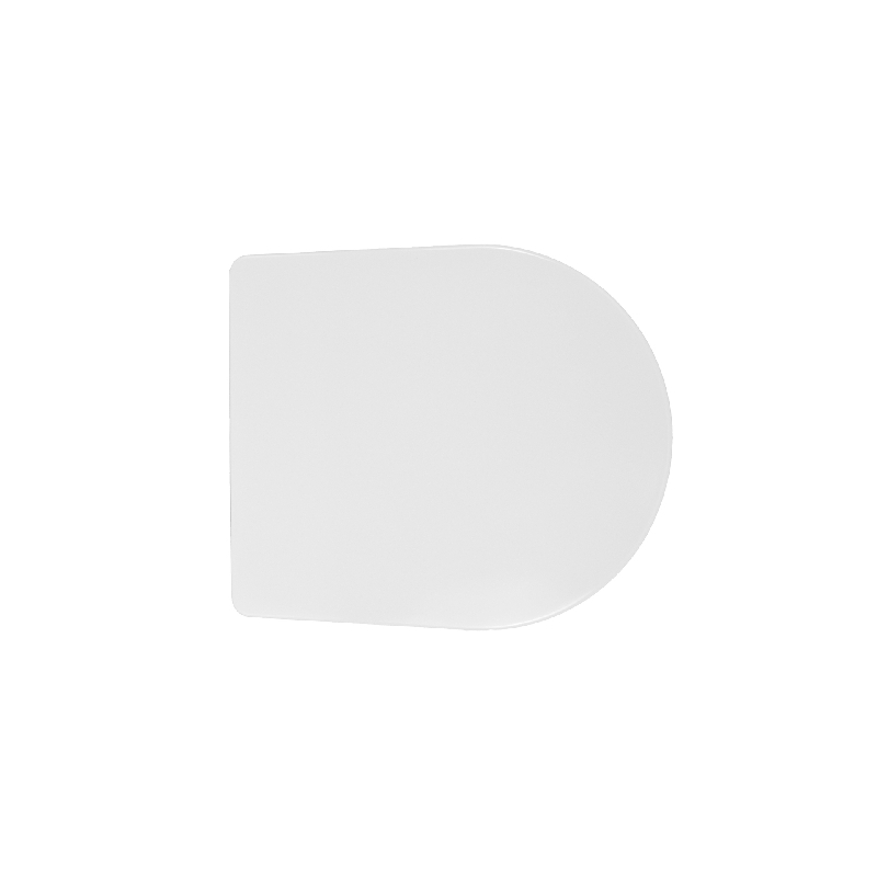 Sedile Wc In Termoindurente Althea Cover Forma 7 - Bianco - Soft Close 111-2325-S