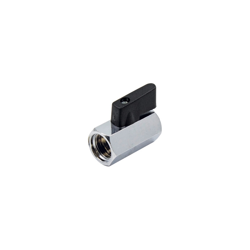 Valvola Minisfera Small Ff Con Levetta Nera - 3/8 354-1073-03