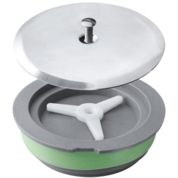 Tappo Ad Espansione Per Sifoni A Pavimento Piattello 125 Mm - Diam. 100 - Piattello 125mm 381-610-100