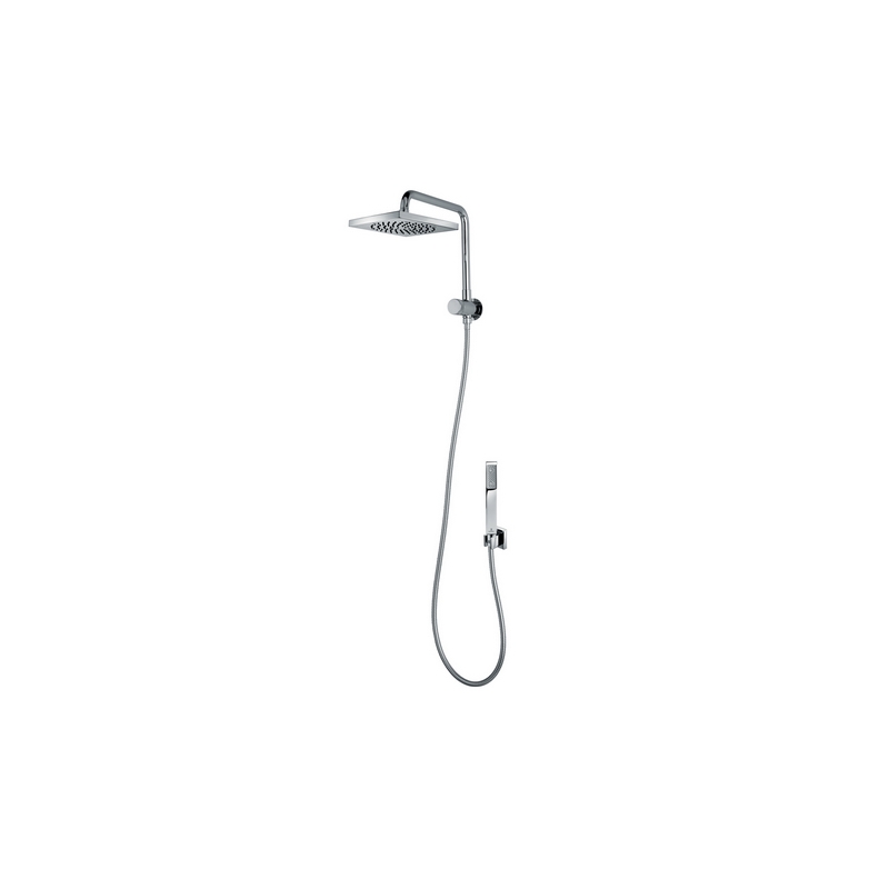 Kit Braccio "Doccia Cube Renovation" Con Soffione E Doccetta "Bossini" 109-H89720