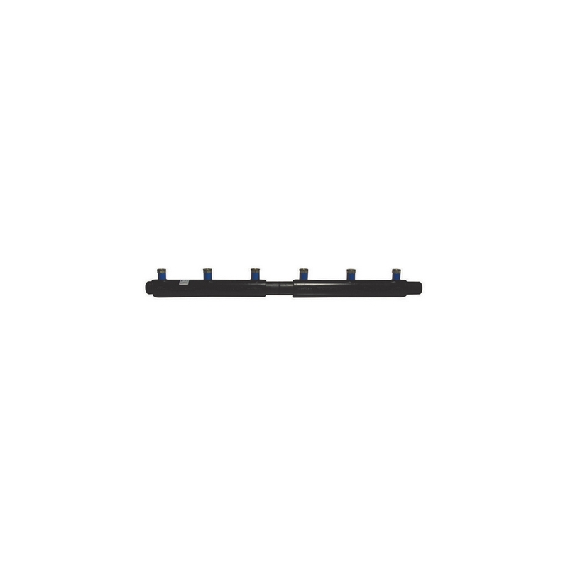 Collettore Unilaterale Fine Linea Derivazioni 6 A Saldare Pe - Diam. 50 - 180 Mm. 334-R80006-1850