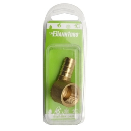 Raccordo Portagomma A Gomito F Per Gas Blister - 1/2 Gpl 423-801Y-G