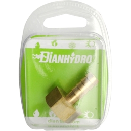 Raccordo Portagomma Semplice F Per Gas Blister - 1/2 Gpl 423-803Y-G