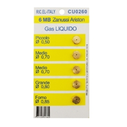 Kit 5 Pz Ugelli 6mb - Gpl 423-850-G