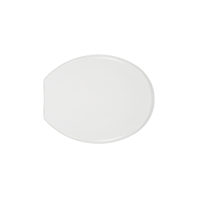 Sedile Wc Per Nero Ceramica Vaso Iceberg Forma 1 - Bianco Cerniere C Espansione 111-22NIC-66