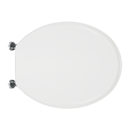 Sedile Wc Per Simas Vaso Beta Forma 1 - Bianco - Cerniere A Passanti 111-22SBE-33
