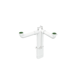 Sifone Salvaspazio Per Lavelli Cucina Galileo 2 - 1"1/2 X Diam. 40 Mm 371-B1720PP