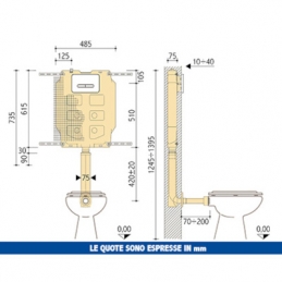 Cassetta Incasso Pucci Eco 2 Pulsanti + Placca 1315490001B