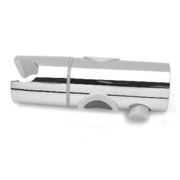 Supporto Scorrevole In Abs Cromato Per Aste D. 22 Mm - Cromo 110-1929