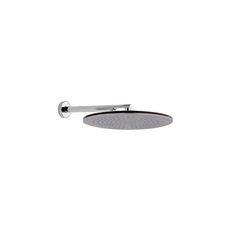 Soffione Doccia Tondo A Parete Con Braccio - Soffione Diam. 330 Mm 110-RMT15A
