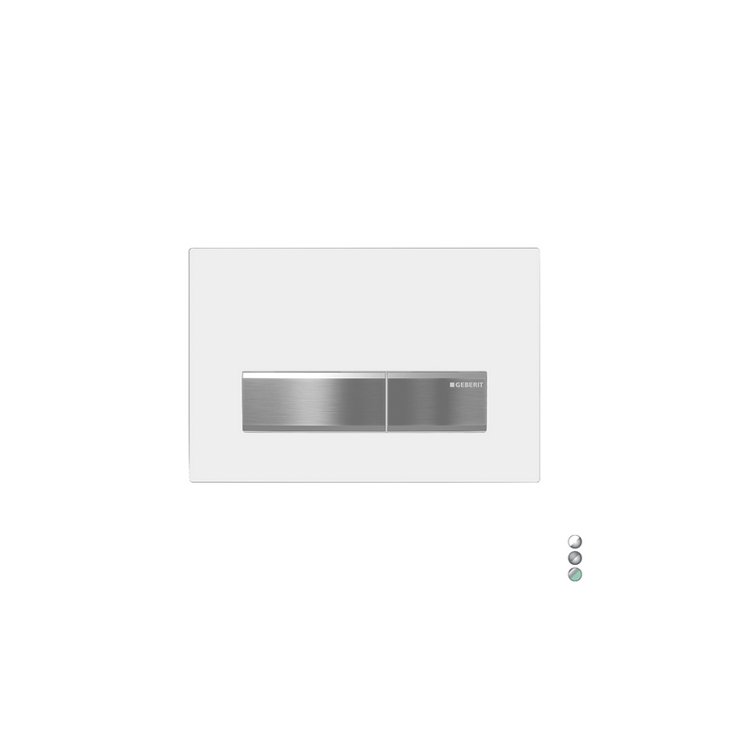 Placca Di Copertura 2 Tasti "sigma 50" Geberit - Cromo 132-G115788-215