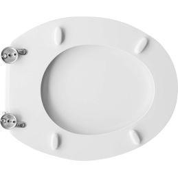 Sedile Wc Per Globo Vaso Arianna Bianco Forma 1 - Bianco 111-22GAR