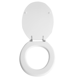 Sedile Wc Per Globo Vaso Arianna Bianco Forma 1 - Bianco 111-22GAR