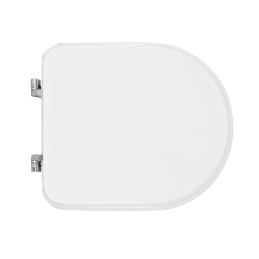 Sedile Wc Per Kerasan Vaso Flo 48 Forma 6 - Bianco - Cerniere C Espansion 111-22KFL4-66