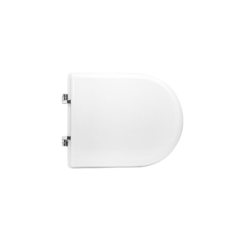 Sedile Wc Per Olympia Vaso Vogue Forma 7 - Bianco - Cerniere A Passanti 111-22OVG-33