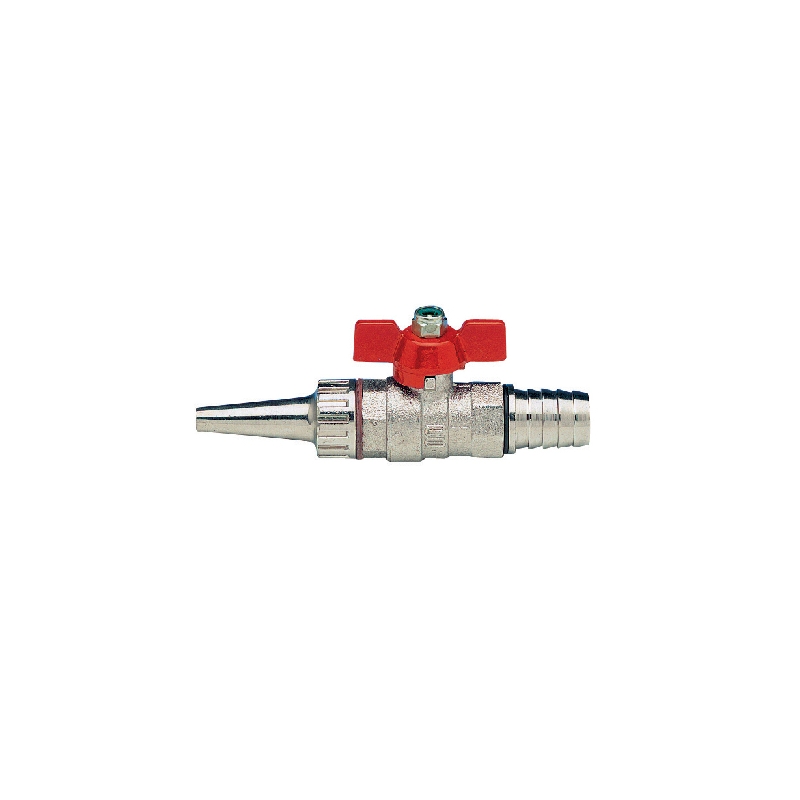 Valvola A Sfera Con Lancia E Portagomma - 3/4 X 20 Dn 20 Pn 30 354-115-0520