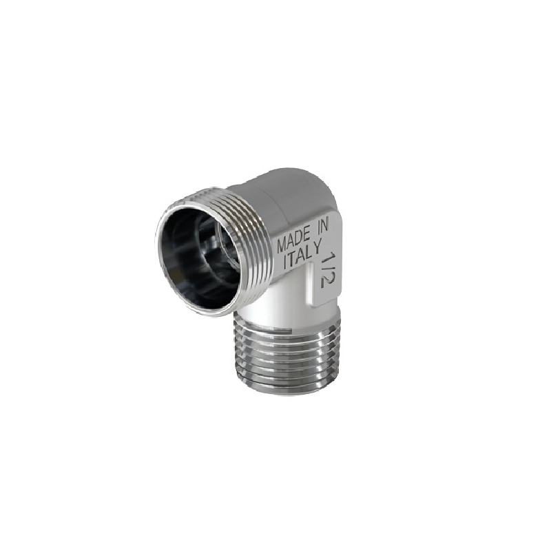Raccordo Curvo Maschio Cromato - 3/4 - 24x19 Fil (d.16) 313-K1644-052419