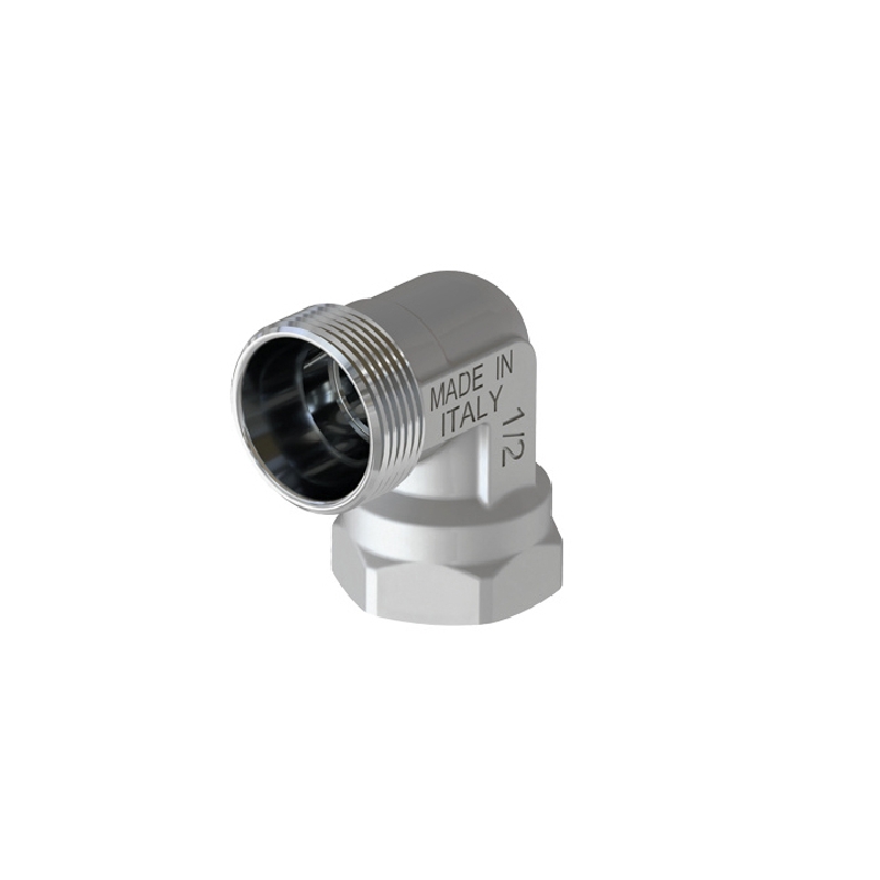 Raccordo Curvo Femmina Cromato - 1/2 - 24x19 Fil (d.16) 313-K1645-042419