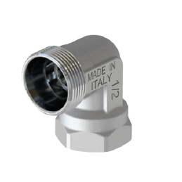 Raccordo Curvo Femmina Cromato - 3/4 - 24x19 Fil (d.16) 313-K1645-052419