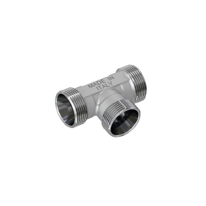 Raccordo A T Maschio Cromato - 24x19 Fil (d.16) 313-K1647-2419