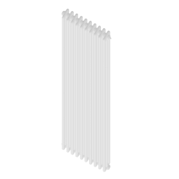 Radiatore Tubolare Ardesia 3 Colonne H1856 - 3 Elementi 430-C31856-03