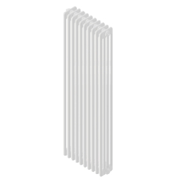 Radiatore Tubolare Ardesia 4 Colonne H1856 - 6 Elementi 430-C41856-06