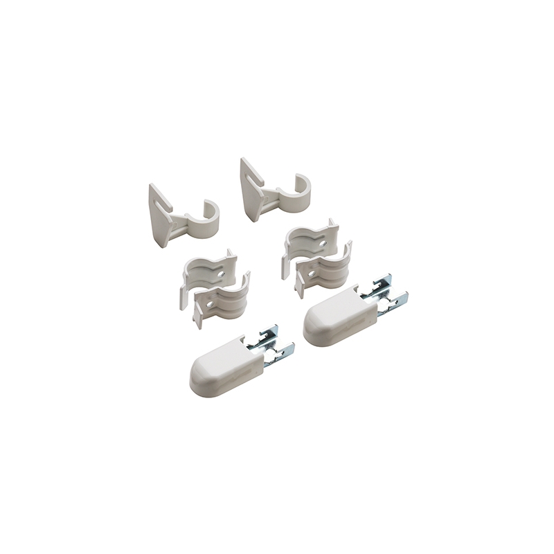 Coppia Mensole Con Distanziatore P/radiatori Tubolari Ardesia - - 433-CR120