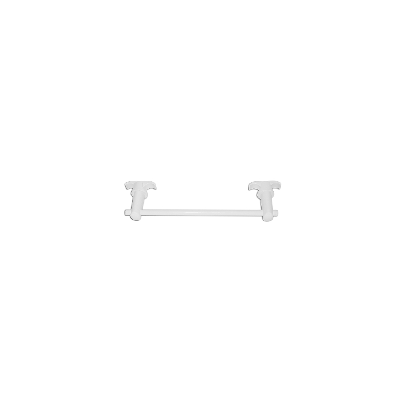 Maniglione P/radiatori Tubolari Ardesia - Bianco 525 Mm 433-CR123-BI52 Maniglione P/radiatori Tubolari Ardesia - Bianco 525 Mm 433-CR123-BI52