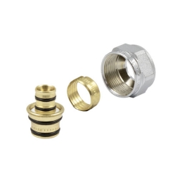 Adattatori Cromati Tubi Multistrato 24x19 - 20x2,0 24x19 Fil (d.16) 433-E1632K-202419
