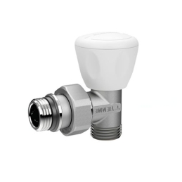 Valvola Manuale A Squadra Con Attacco Tubo Pex Multistrato - 3/8" 24x19 Fil (d.16) 433-E3221-032419