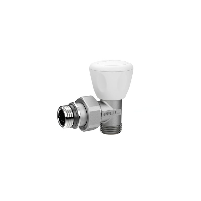 Valvola Manuale A Squadra Con Attacco Tubo Pex Multistrato - 1/2" 24x19 Fil (d.16) 433-E3221-042419