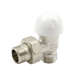 Valvola A Squadra Termostatizzabile Attacco Tubo Pex Multistrato - 3/8" 24x19 Fil (d.16) 433-E3303-032419