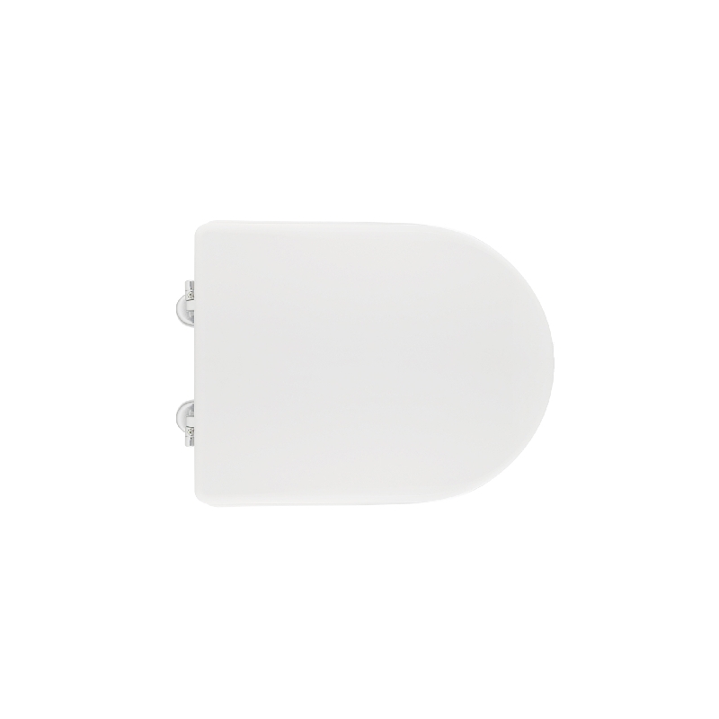 Sedile Wc Per Dolomite Vaso Asolo Forma 7 - Bianco -cerniere C Espansione 111-22DAL-66