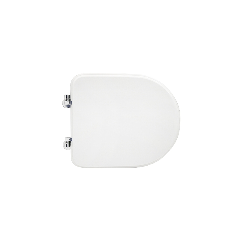 Sedile Wc Per Delta Vaso Gea Forma 6 - Bianco - Cerniera A Passanti 111-22DGG-33