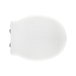 Sedile Wc Per Esedra Vaso Bull 500 Forma 2 - Bianco - Cerniere C Espansion 111-22EBL-66